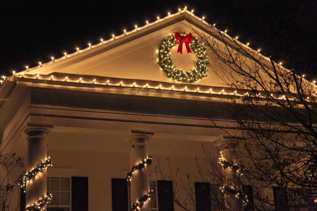 commercial Christmas light installation Voorhees NJ